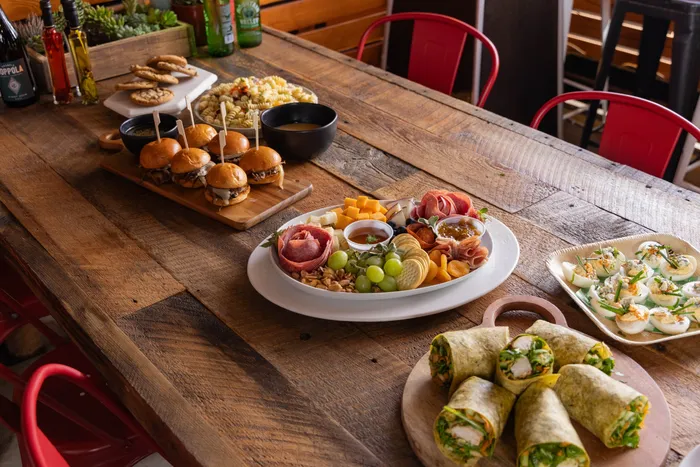 Deli Nerds holiday catering spread for Orange County family and office gatherings
